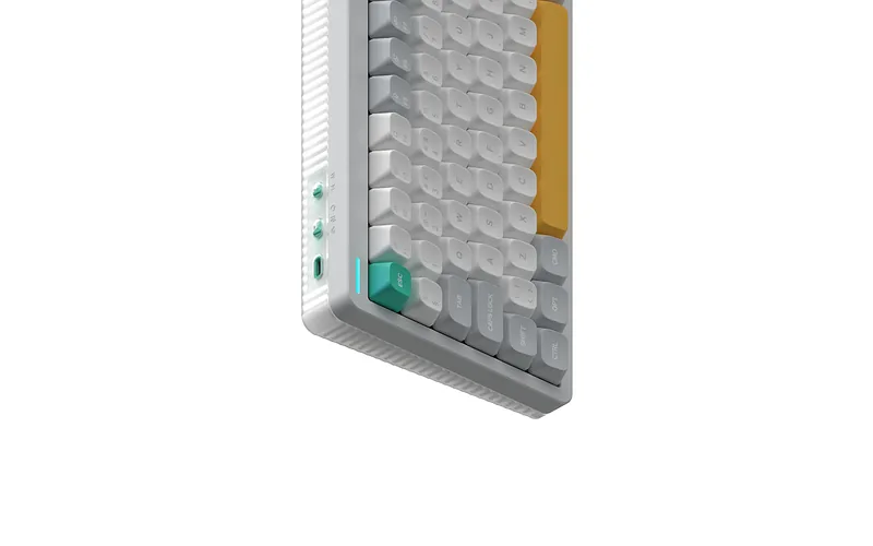 NuPhy Halo96 V2 mehaaniline klaviatuur, Ionic White, Lemon-lülitid