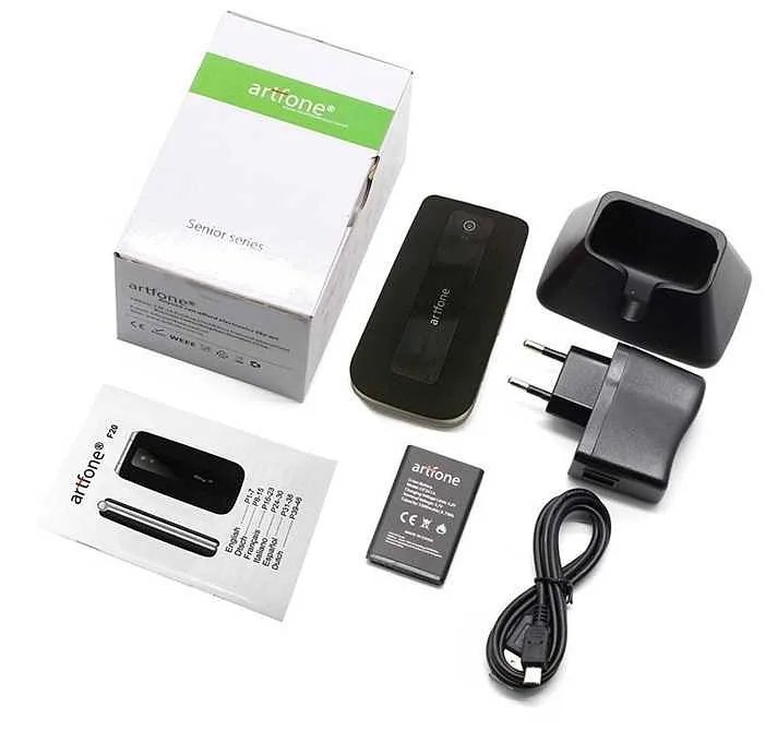 Sponge Artfone F20 Black/Silver