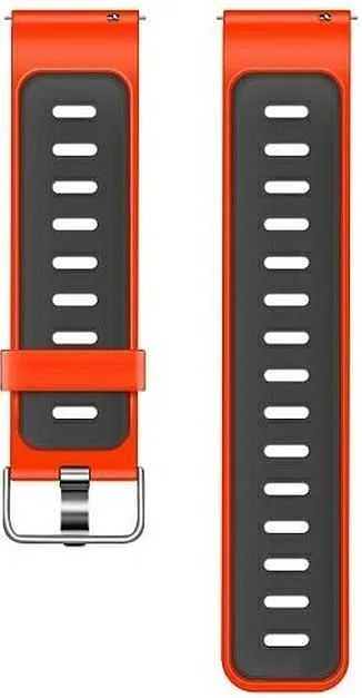 Beline Watch 20mm Double Color Silicone Black/Orange