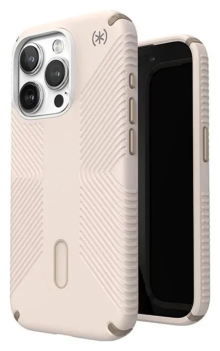Speck Presidio2 Grip ClickLock & Magsafe do iPhone 15 Pro (Bleached Bone / Heirloom Gold / Hazel Brown)