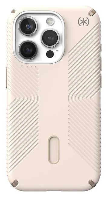 Speck Presidio2 Grip ClickLock & Magsafe do iPhone 15 Pro (Bleached Bone / Heirloom Gold / Hazel Brown)