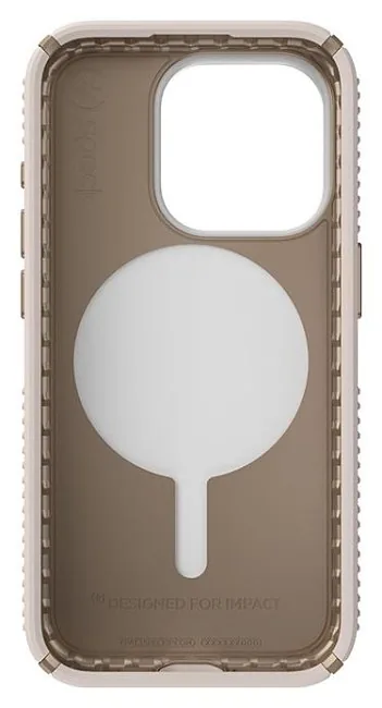 Speck Presidio2 Grip ClickLock & Magsafe do iPhone 15 Pro (Bleached Bone / Heirloom Gold / Hazel Brown)