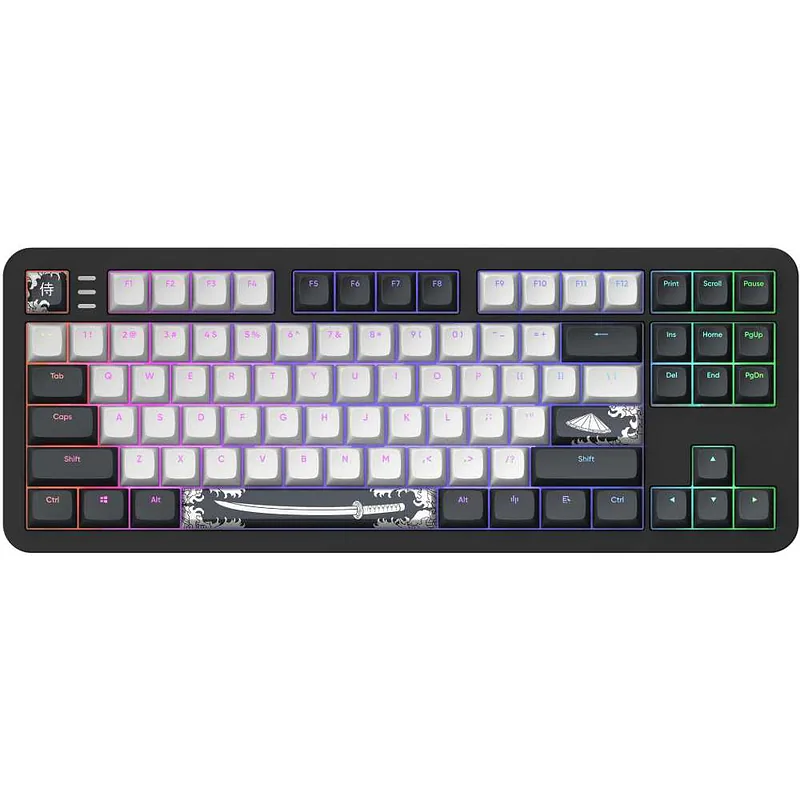 Dark Project ALU87B Bushido, G3MS Moonstone Switch, EN/RU/UA