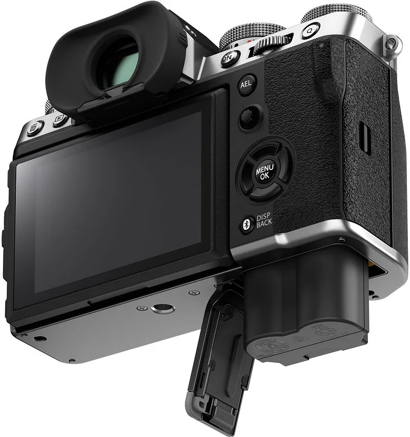 Fujifilm X-T5 kere, hõbedane