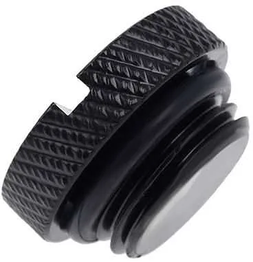 Alphacool Eiszapfen Screw Plug G1/4 Deep Black