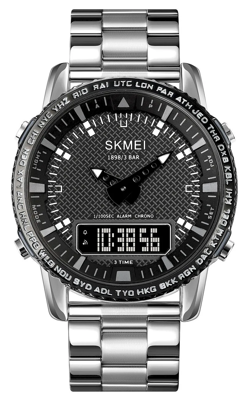 Skmei 1898SIBK Men's Watch / black