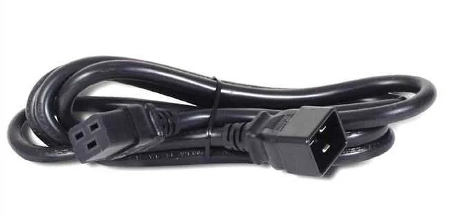 Bachmann Power Cord IEC320/C19-C20 2m Black