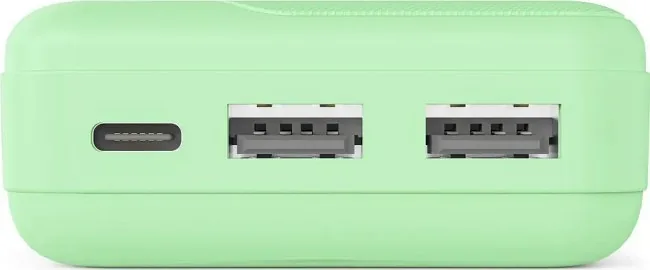 Hama Power Pack Pocket 10 10000 mAh 2X USB-A zielony