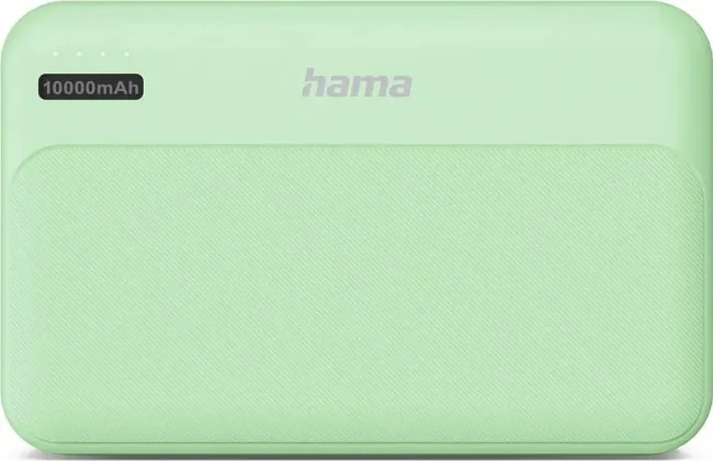 Hama Power Pack Pocket 10 10000 mAh 2X USB-A zielony