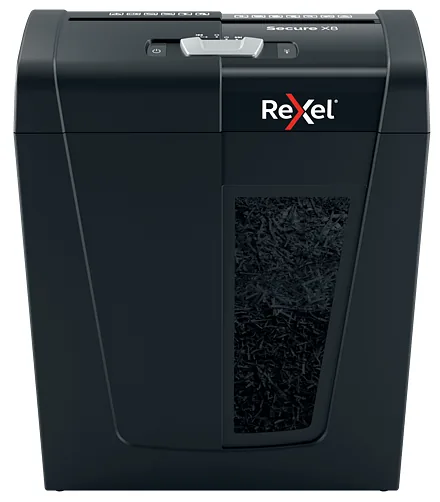 Rexel Secure X8 paberihunt Risti lõiked 68 dB Must