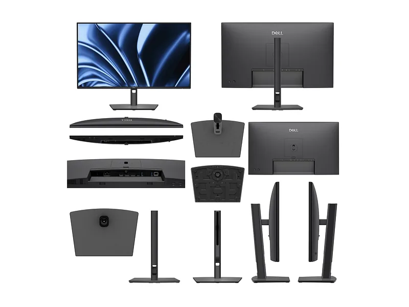 Dell P2726HE, 27 “, IPS, 16:9, 120 Hz, 5/8 ms, 1920 x 1080 pixels, 300 cd/m², HDMI ports quantity 1, Warranty 60 month(s)
