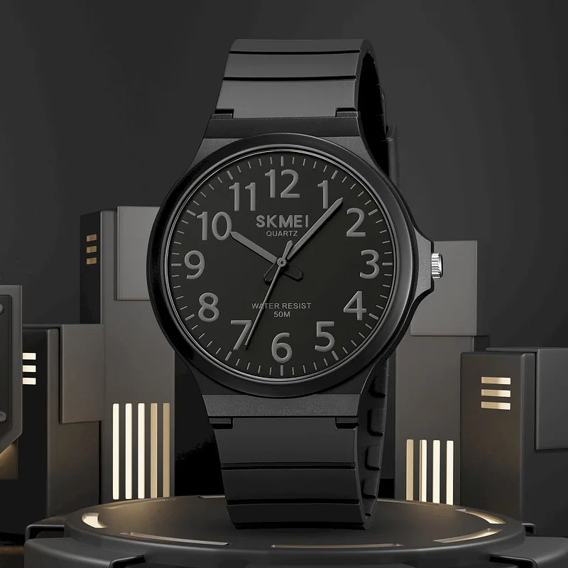 SKMEI Men’s Watch 2108BKDKGY-AC / black/gray