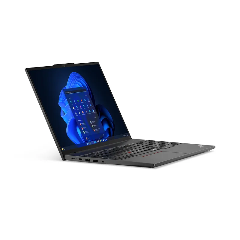 Lenovo ThinkPad E16 Gen 2 (Intel) Intel Core Ultra 7 155H Sülearvuti 40,6 cm (16″) WUXGA 32 GB DDR5-SDRAM 1 TB SSD Wi-Fi 6E (802.11ax) Windows 11 Pro Saksa keel Must