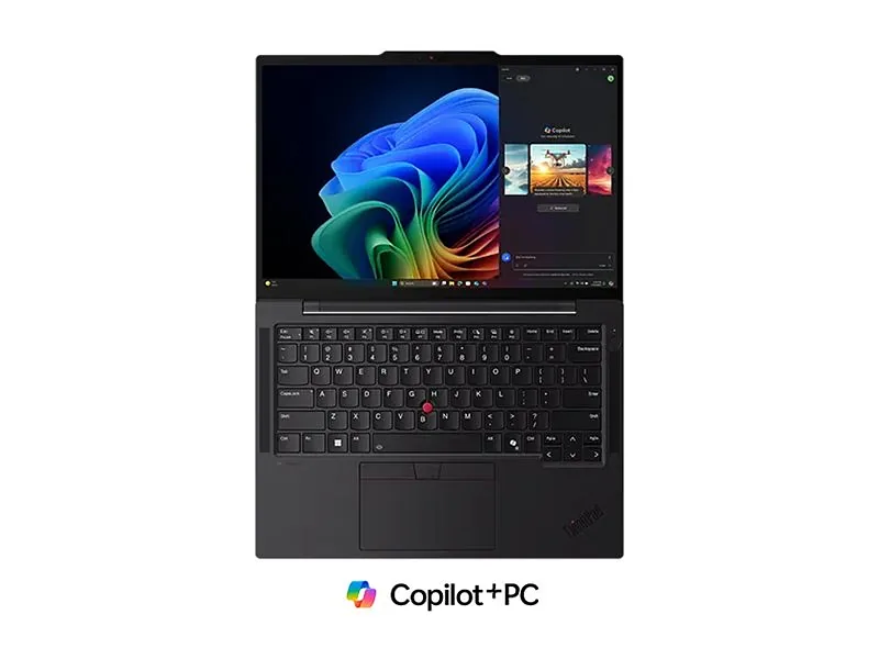 Lenovo ThinkPad T14s Gen 6 (Intel) Copilot+ PC Intel Core Ultra 5 228V Sülearvuti 35,6 cm (14″) WUXGA 32 GB LPDDR5x-SDRAM 512 GB SSD Wi-Fi 7 (802.11be) Windows 11 Pro Põhjamaad Must