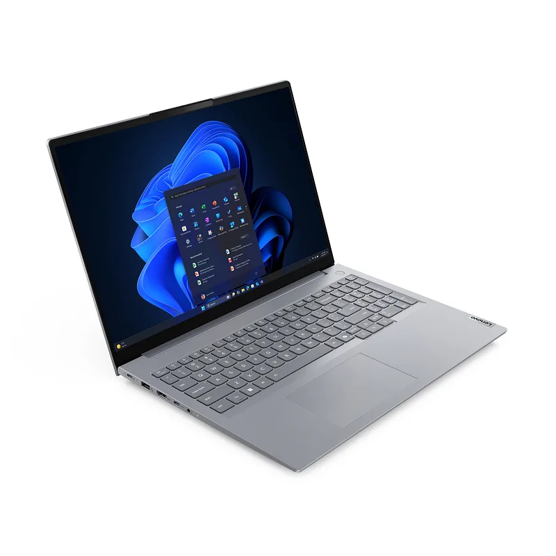 Lenovo ThinkBook 16 G9 AHP AMD Ryzen™ 5 220 Sülearvuti 40,6 cm (16″) WUXGA 16 GB DDR5-SDRAM 512 GB SSD Wi-Fi 7 (802.11be) Windows 11 Pro Põhjamaad Hall