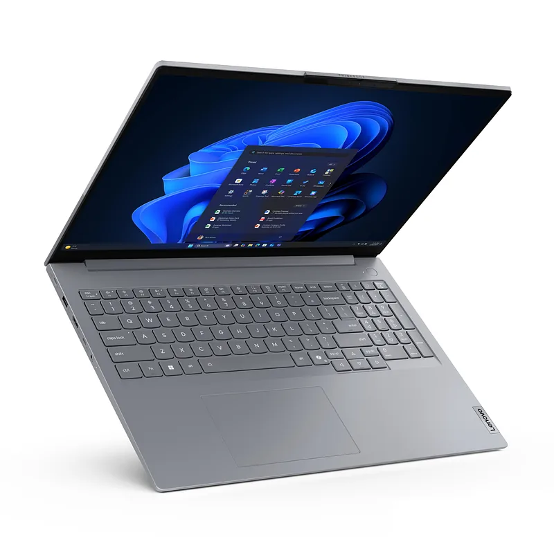 Lenovo ThinkBook 16 G9 AHP AMD Ryzen™ 5 220 Sülearvuti 40,6 cm (16″) WUXGA 16 GB DDR5-SDRAM 512 GB SSD Wi-Fi 7 (802.11be) Windows 11 Pro Põhjamaad Hall