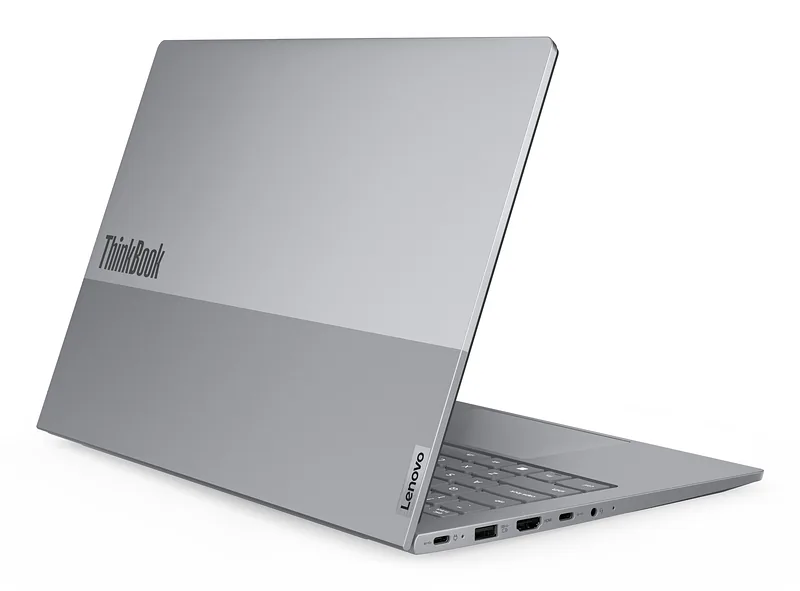 Lenovo ThinkBook 14 G9 AHP AMD Ryzen™ 5 220 Sülearvuti 35,6 cm (14″) WUXGA 16 GB DDR5-SDRAM 512 GB SSD Wi-Fi 7 (802.11be) Windows 11 Pro Põhjamaad Hall