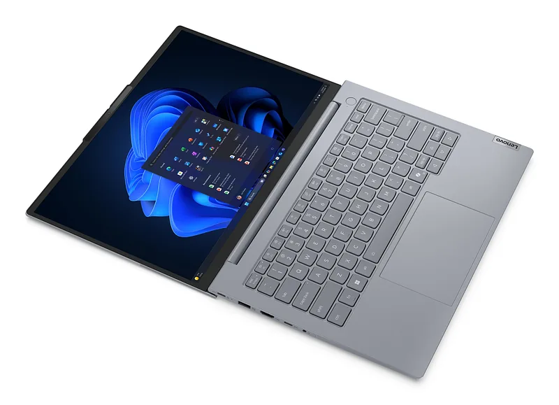 Lenovo ThinkBook 14 G9 AHP AMD Ryzen™ 5 220 Sülearvuti 35,6 cm (14″) WUXGA 16 GB DDR5-SDRAM 512 GB SSD Wi-Fi 7 (802.11be) Windows 11 Pro Põhjamaad Hall
