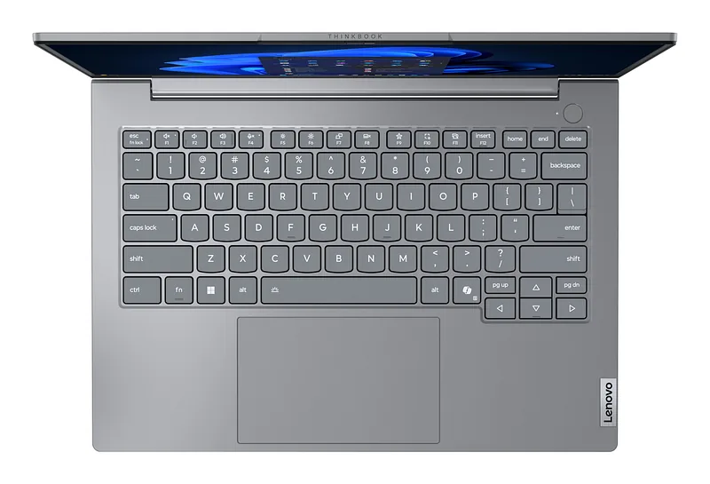 Lenovo ThinkBook 14 G9 AHP AMD Ryzen™ 5 220 Sülearvuti 35,6 cm (14″) WUXGA 16 GB DDR5-SDRAM 512 GB SSD Wi-Fi 7 (802.11be) Windows 11 Pro Põhjamaad Hall