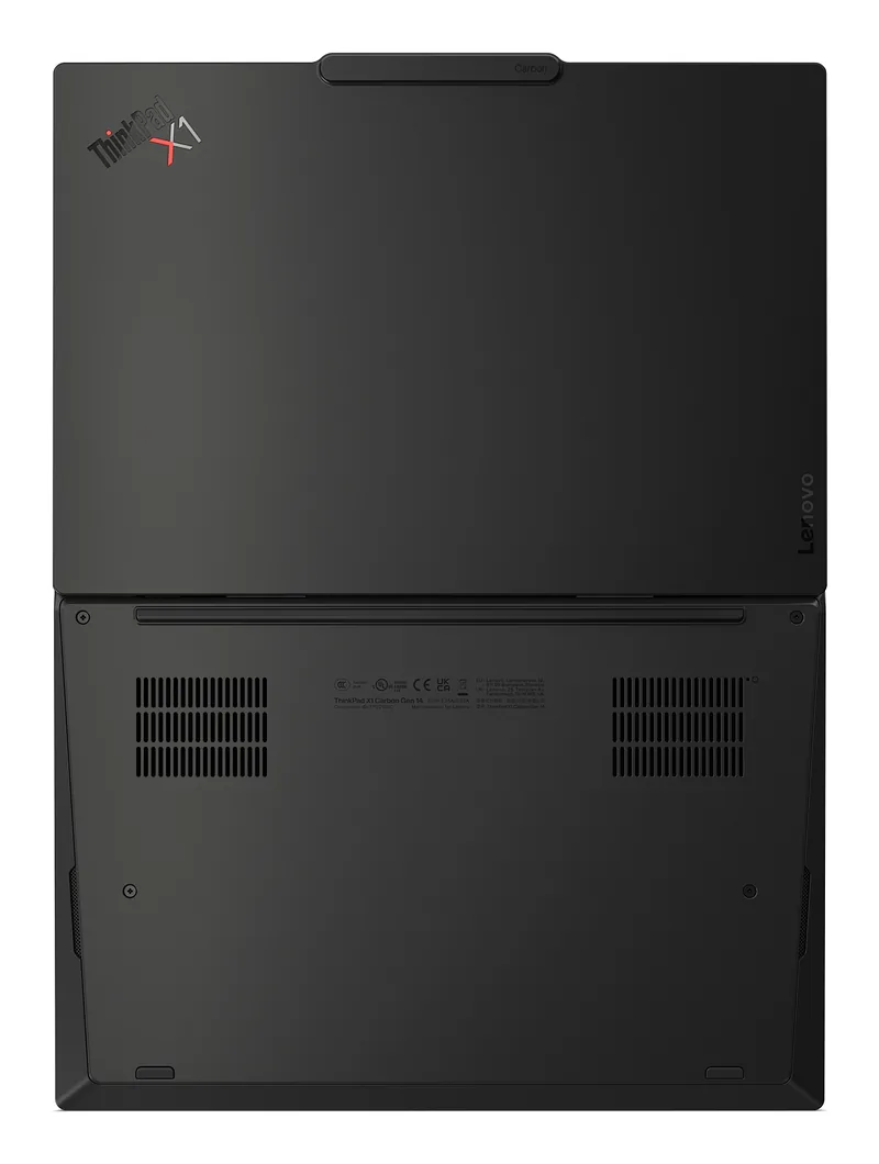 Lenovo ThinkPad X1 Carbon Gen 14 Aura Edition Copilot+ PC Intel Core Ultra 5 325 Sülearvuti 35,6 cm (14″) Puutetundlik ekraan WUXGA 32 GB LPDDR5x-SDRAM 512 GB SSD Wi-Fi 7 (802.11be) Windows 11 Pro Põhjamaad Must