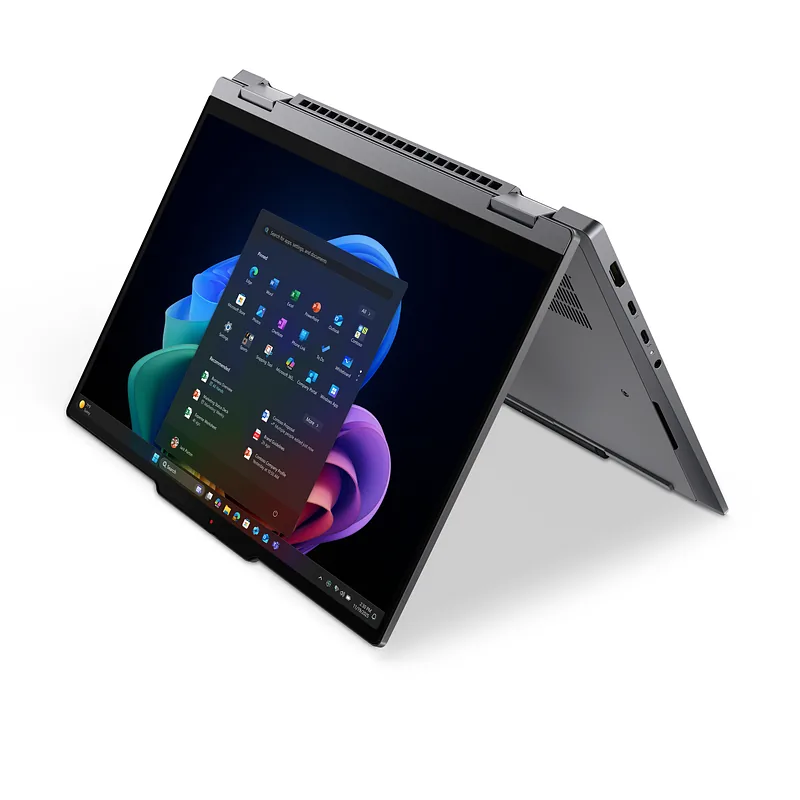 Lenovo ThinkPad X1 2-in-1 Gen 11 Aura Edition Copilot+ PC Intel Core Ultra X7 368H Hübriid (kaks ühes) 35,6 cm (14″) Puutetundlik ekraan 2.8K 64 GB LPDDR5x-SDRAM 1 TB SSD Wi-Fi 7 (802.11be) Windows 11 Pro Põhjamaad Hall