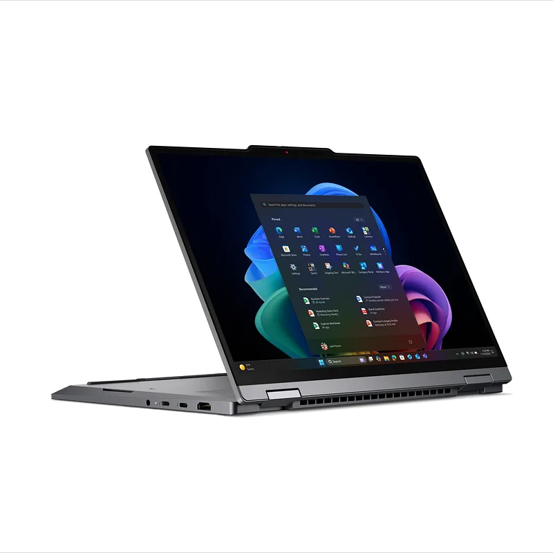 Lenovo ThinkPad X1 2-in-1 Gen 11 Aura Edition Copilot+ PC Intel Core Ultra X7 368H Hübriid (kaks ühes) 35,6 cm (14″) Puutetundlik ekraan 2.8K 64 GB LPDDR5x-SDRAM 1 TB SSD Wi-Fi 7 (802.11be) Windows 11 Pro Põhjamaad Hall