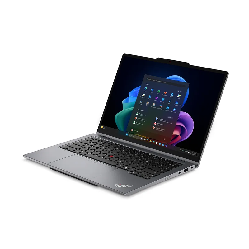 Lenovo ThinkPad X1 2-in-1 Gen 11 Aura Edition Copilot+ PC Intel Core Ultra X7 368H Hübriid (kaks ühes) 35,6 cm (14″) Puutetundlik ekraan 2.8K 64 GB LPDDR5x-SDRAM 1 TB SSD Wi-Fi 7 (802.11be) Windows 11 Pro Põhjamaad Hall
