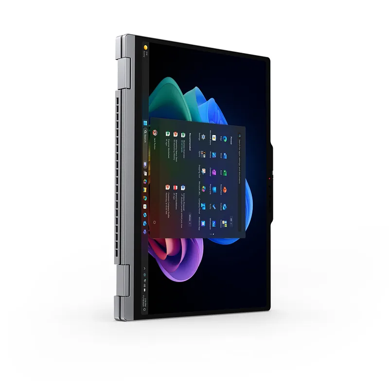Lenovo ThinkPad X1 2-in-1 Gen 11 Aura Edition Copilot+ PC Intel Core Ultra X7 368H Hübriid (kaks ühes) 35,6 cm (14″) Puutetundlik ekraan 2.8K 64 GB LPDDR5x-SDRAM 1 TB SSD Wi-Fi 7 (802.11be) Windows 11 Pro Põhjamaad Hall