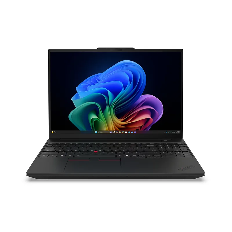Lenovo ThinkPad T16 Gen 5 (Intel) Copilot+ PC Intel Core Ultra 5 325 Sülearvuti 40,6 cm (16″) WUXGA 16 GB LPDDR5x-SDRAM 512 GB SSD Wi-Fi 7 (802.11be) Windows 11 Pro Põhjamaad Must