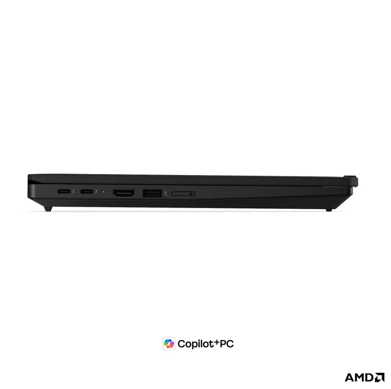 Lenovo ThinkPad T14 G7 AMD, Black, 14 “, IPS, WUXGA, 1920 x 1200 pixels, Anti-glare, AMD Ryzen AI 5 PRO, 440, 16 GB, SODIMM DDR5, Solid-state drive capacity 512 GB, AMD Radeon 840M Graphics, Windows 11 Pro, 802.11be, Bluetooth version 5.4, Keyboard language English, Keyboard backlit, Warranty 36 month(s), Battery warranty 12 month(s)