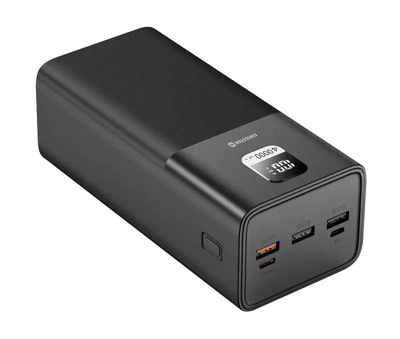 Swissten Power Line Power Bank 40 000 mAh 100W