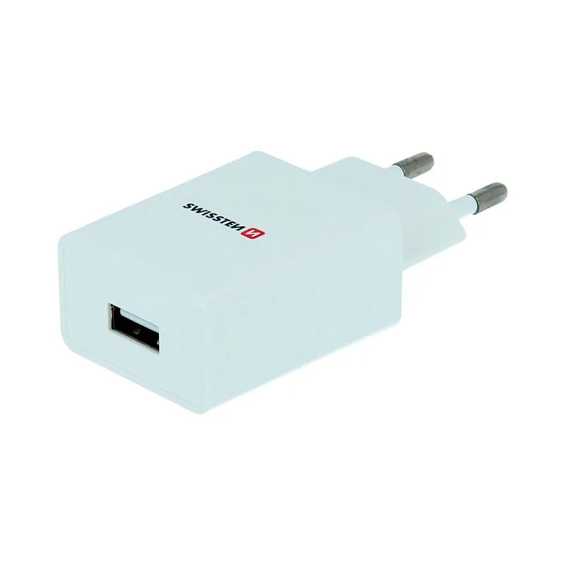 Swissten Travel Charger Smart  IC USB 1A + Data Cable USB / Micro USB 1.2m