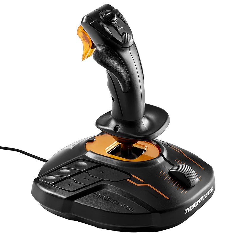 Thrustmaster T-16000M FC S Must, Oranž USB Juhtkang Analoog/digitaal PC