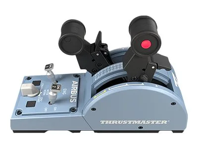 Thrustmaster TCA Quadrant Airbus Edition Must, Sinine Lennusimulaator PC
