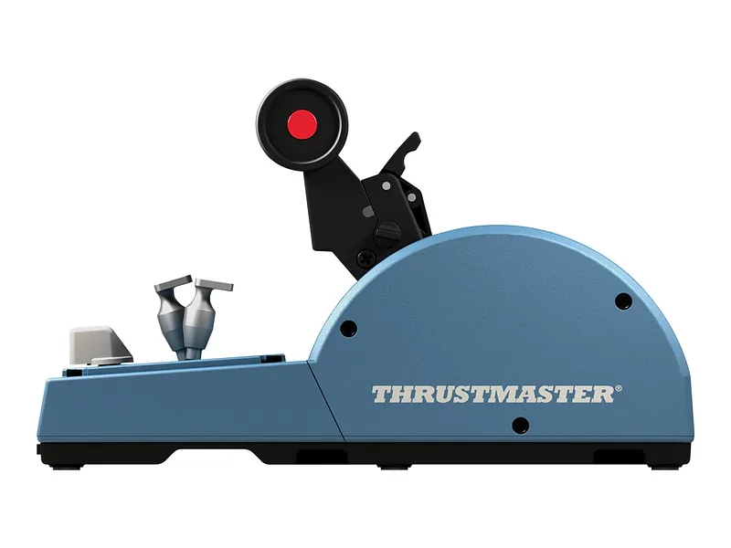 Thrustmaster TCA Quadrant Airbus Edition Must, Sinine Lennusimulaator PC