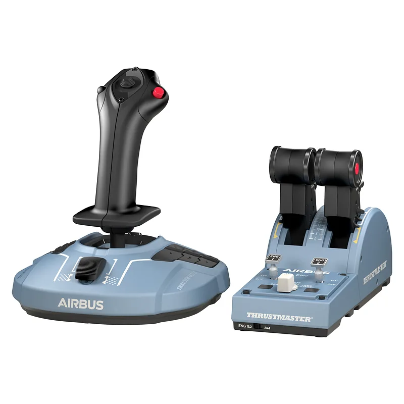 Thrustmaster Airbus Edition Must, Sinine USB Juhtkang Analoog/digitaal PC