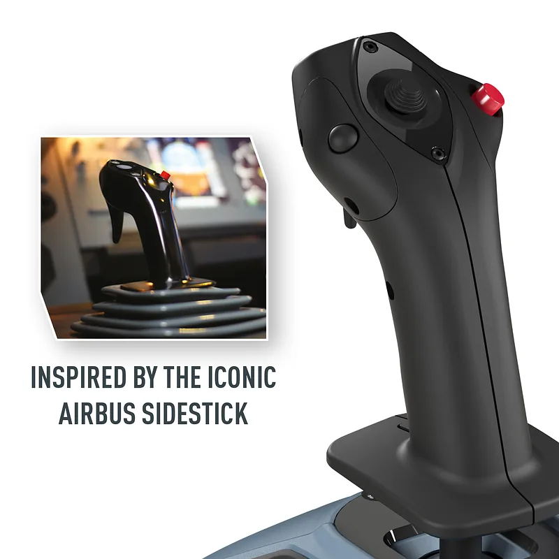 Thrustmaster Airbus Edition Must, Sinine USB Juhtkang Analoog/digitaal PC