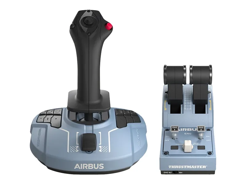 Thrustmaster Airbus Edition Must, Sinine USB Juhtkang Analoog/digitaal PC