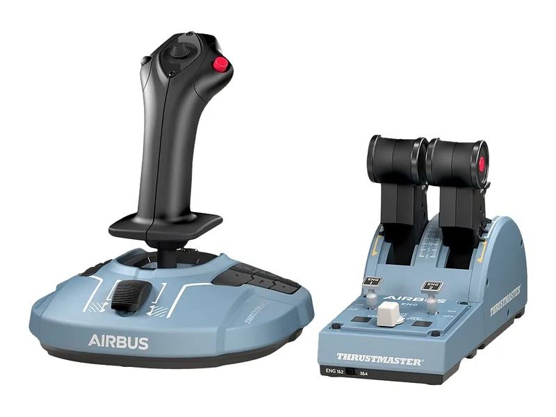 Thrustmaster Airbus Edition Must, Sinine USB Juhtkang Analoog/digitaal PC