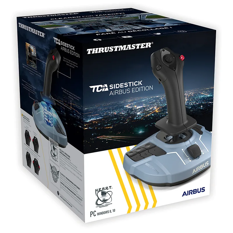 Thrustmaster TCA Sidestick Airbus edition Must, Sinine USB Juhtkang PC