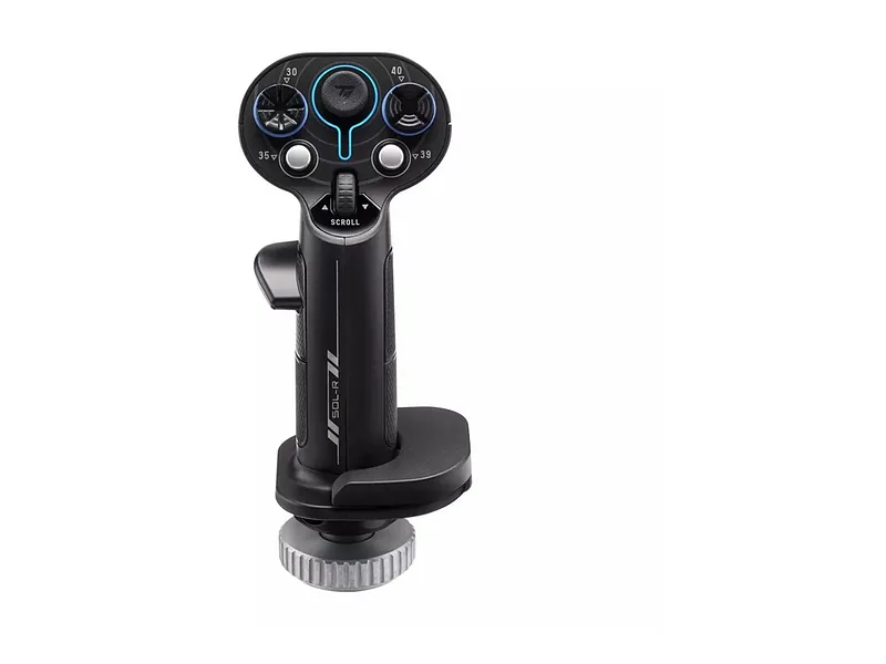 Thrustmaster Joystick Sol-3 AVA AddOn Grip, Black