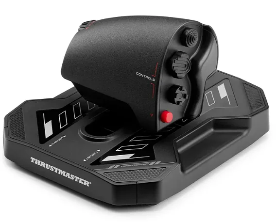 Thrustmaster Sol-R 4 HOTAS Must USB Juhtkang + mootori juhthoob Analoog/digitaal PC