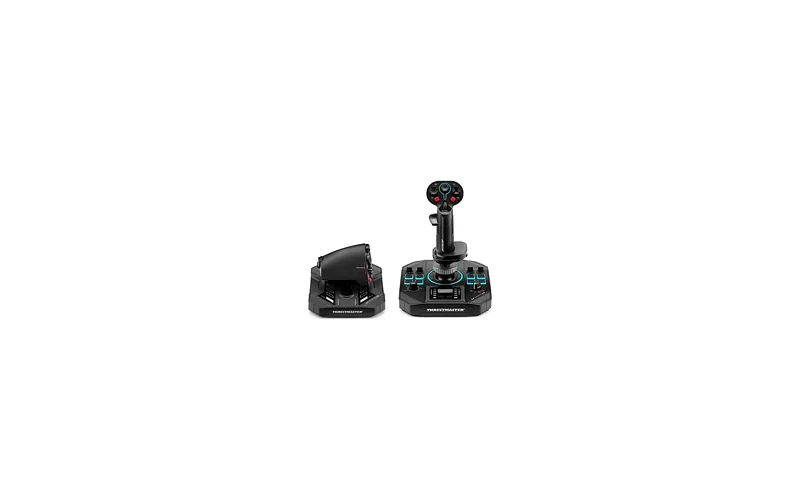 Thrustmaster Sol-R 4 HOTAS Must USB Juhtkang + mootori juhthoob Analoog/digitaal PC