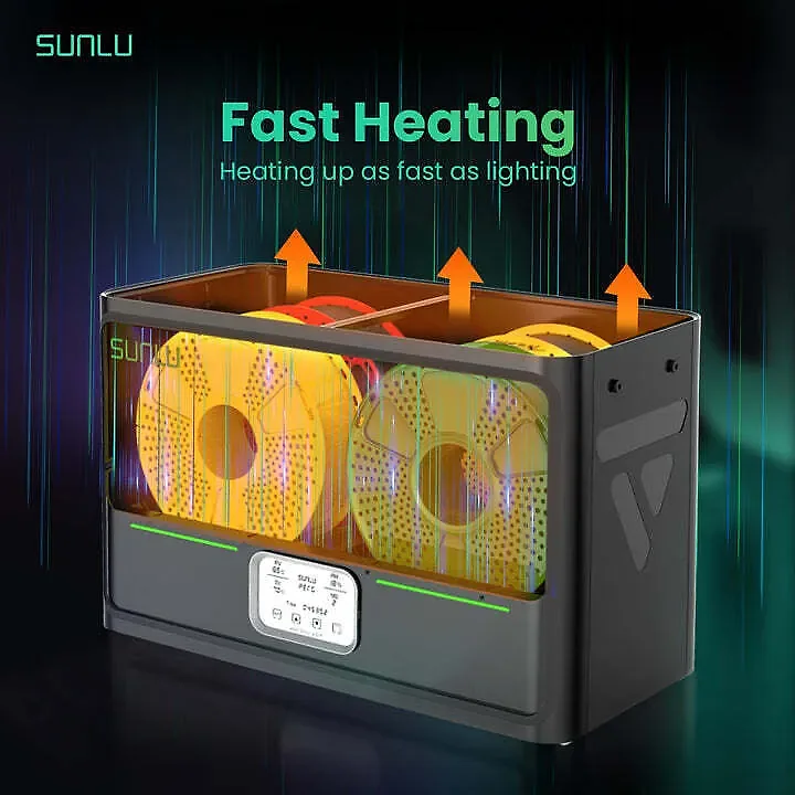 SUNLU FilaDryer S4 filamentide kuivati