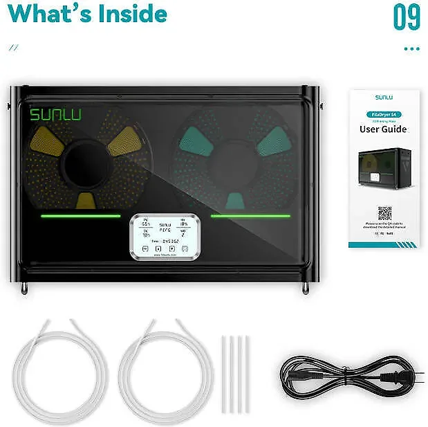 SUNLU FilaDryer S4 filamentide kuivati