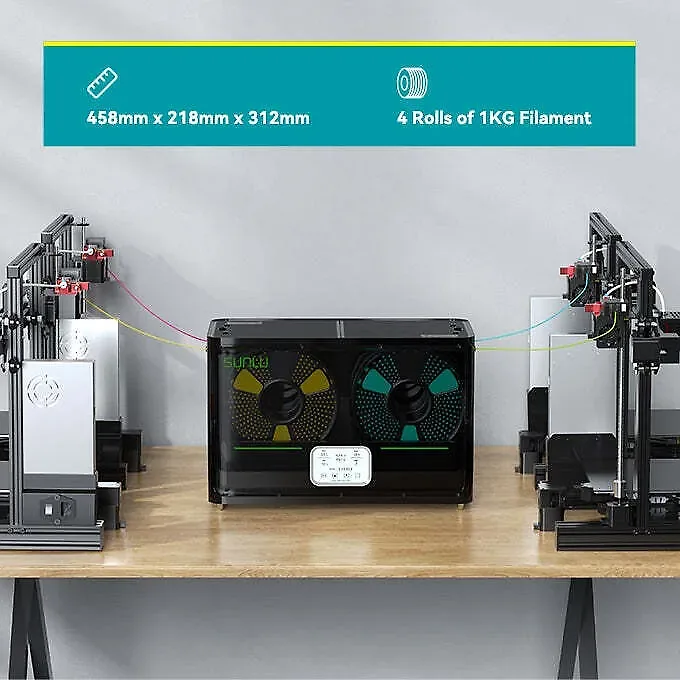 SUNLU FilaDryer S4 filamentide kuivati