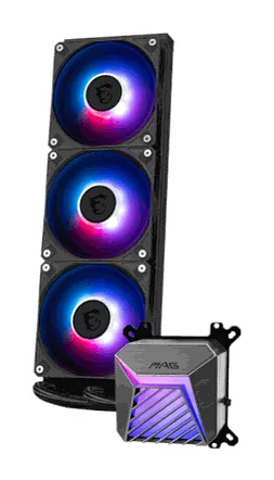 MSI MAG Coreliquid A15 360 120mm Liquid Cooler Black