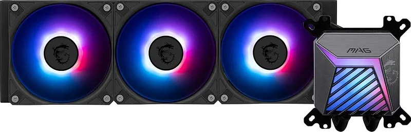 MSI MAG Coreliquid A15 360 120mm Liquid Cooler Black