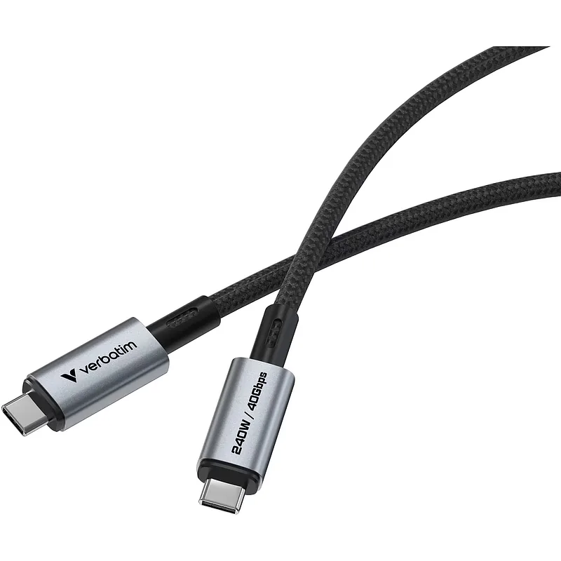 Verbatim 31849V display cable USB-C 240W / 40Gbps