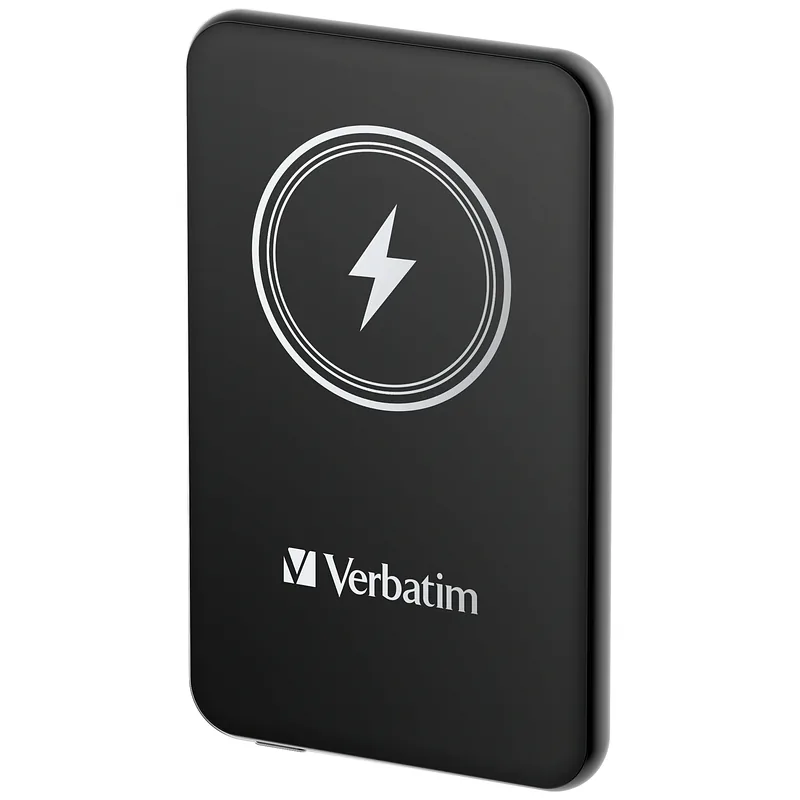 Verbatim Charge ‘n’ Go Liitiumpolümeer (LiPo) 5000 mAh Traadita laadimine Must
